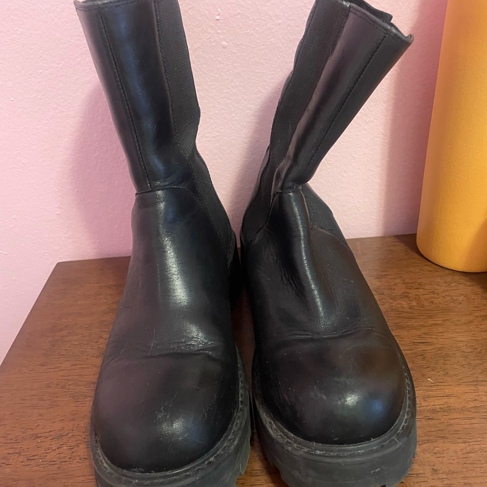 Women’s Vagabond Black Leather Boots